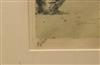MANUEL ROBBE Three color aquatints.